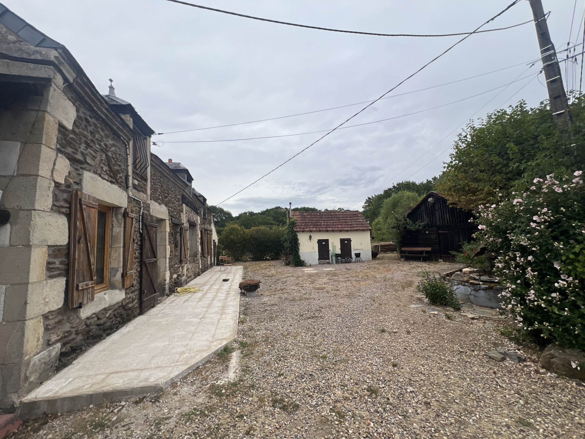 Maison de campagne : Longère rénovée au calme, à proximité d