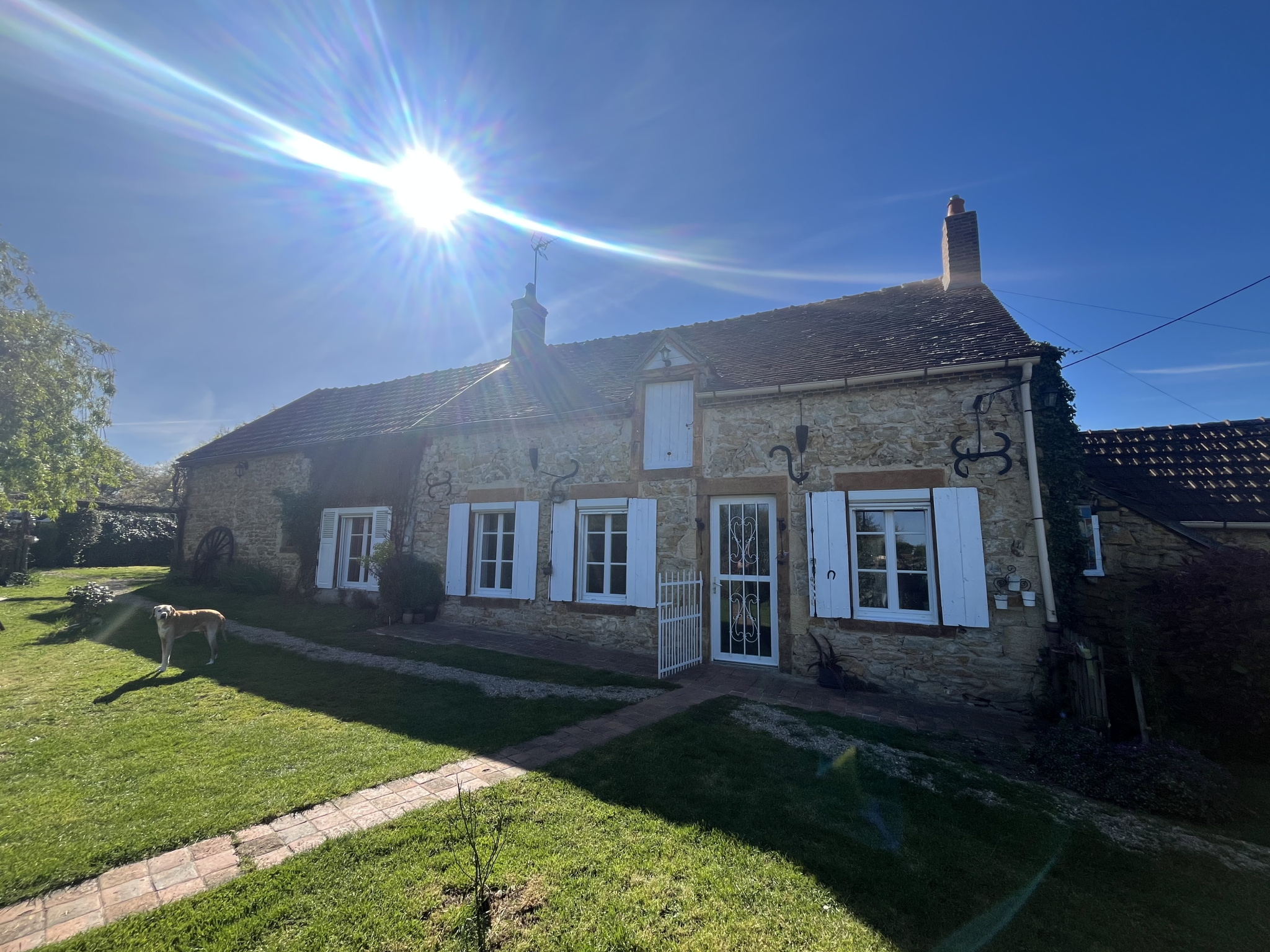 Maison de campagne de plain-pied au calme !