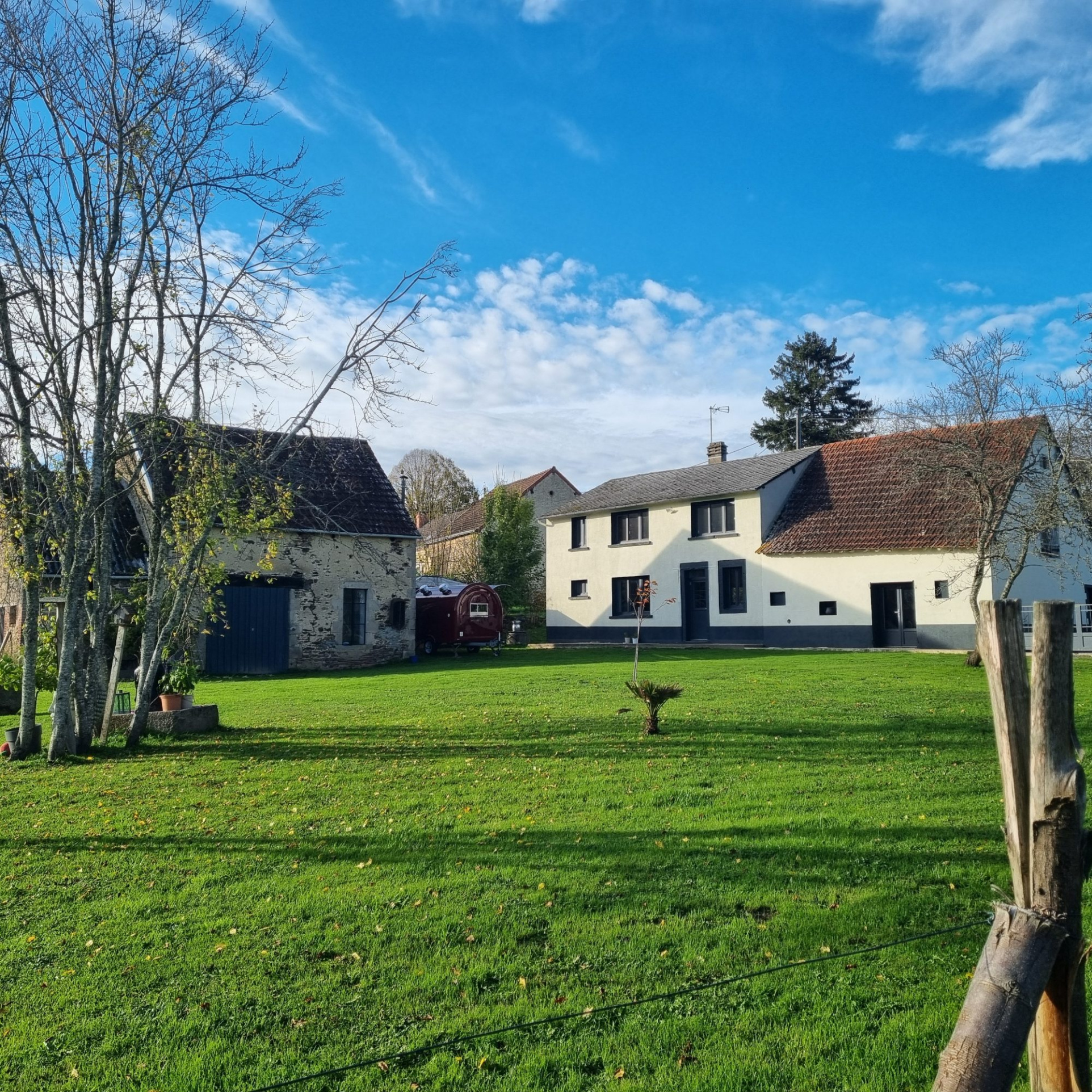Maison de campagne avec vue dégagée !