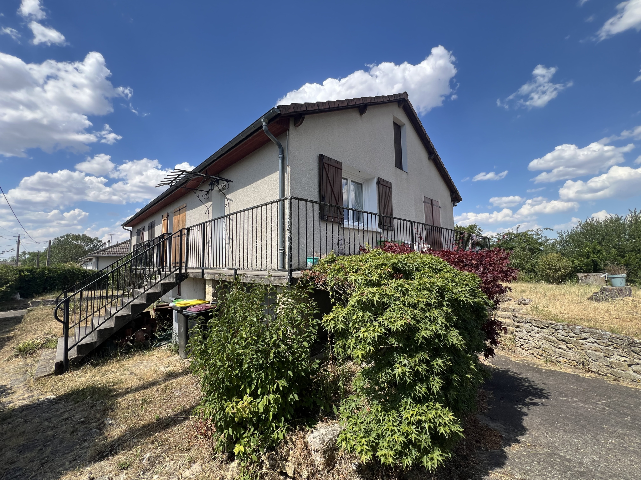 Maison sur sous sol complet